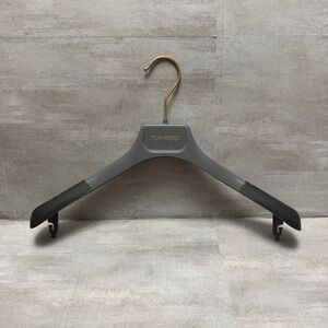 Tom Ford Gray Hanger with Gold Hook